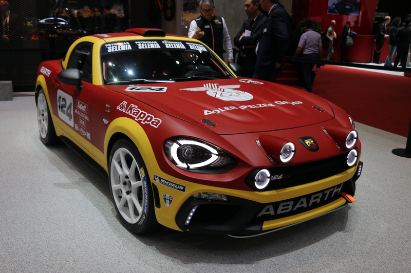Illustration for article titled The Abarth 124 Rally Has The Best Engine Bay At Geneva